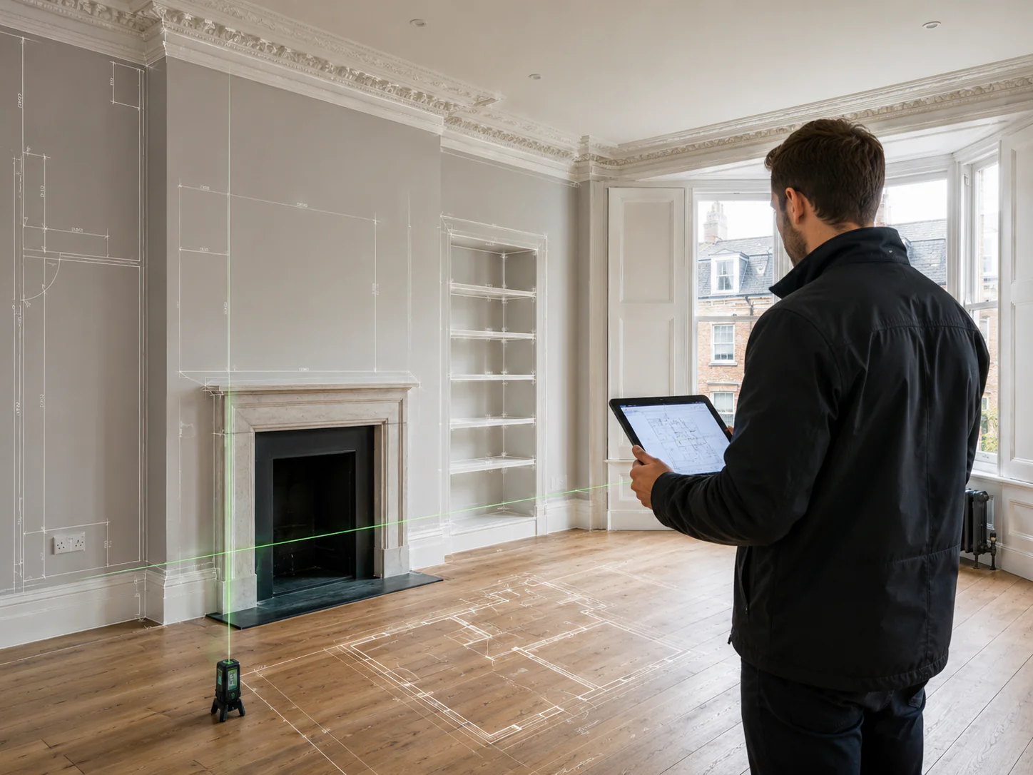 Extended or altered properties evidence for building survey/level 3