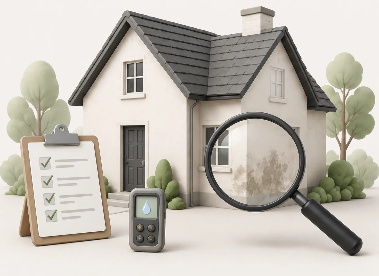 Surveyor preparing a survey estimate