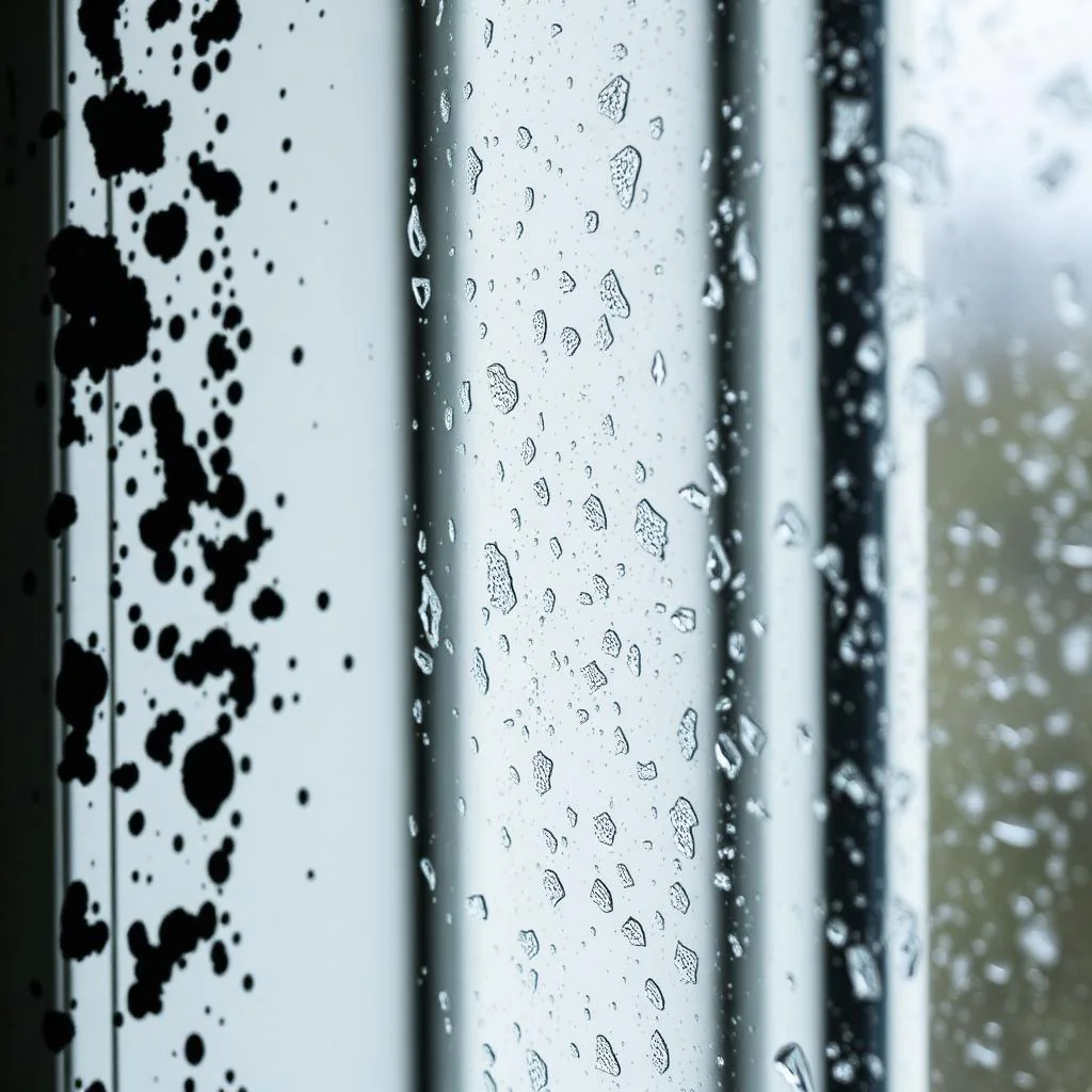 Condensation evidence for essential damp & mould survey